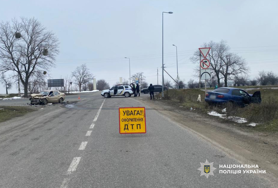 В місті Рені внаслідок ДТП постраждали троє осіб