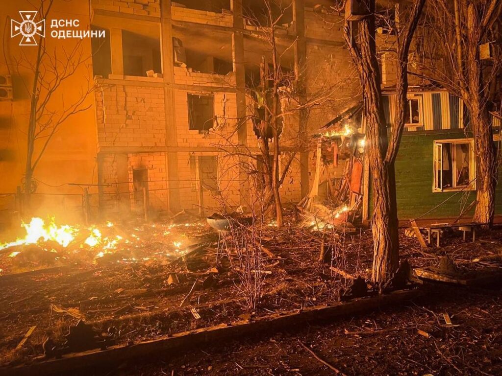 Вночі російська армія знову атакувала південь Одещини ударними безпілотниками: подробиці