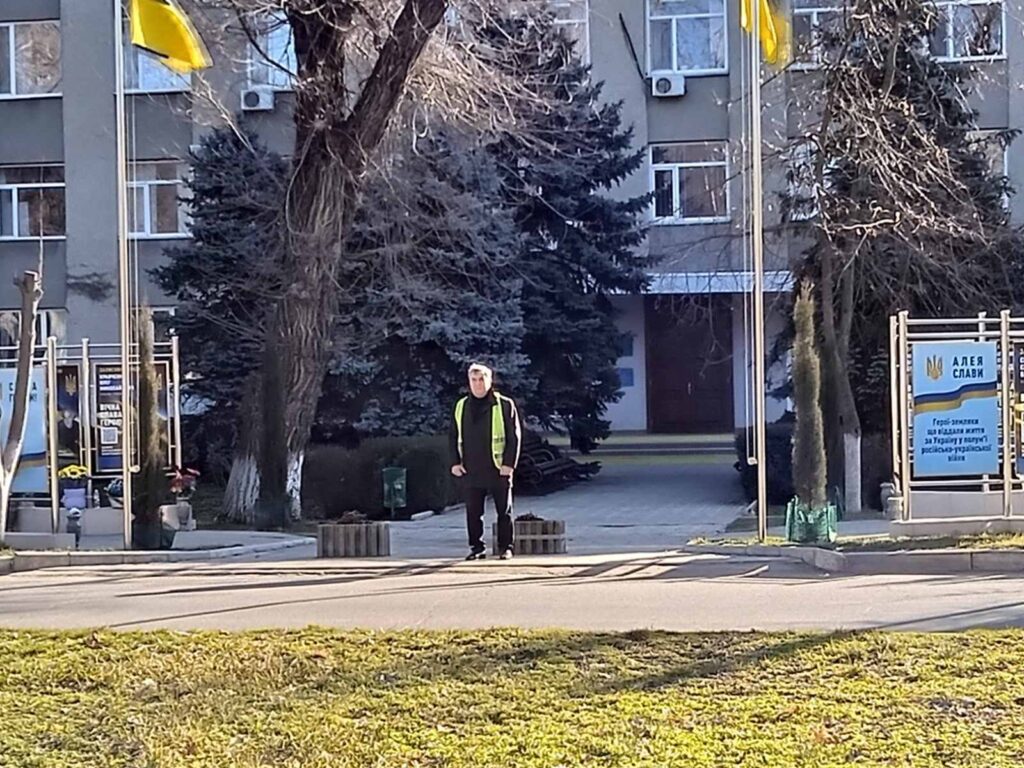 У Сараті вже майже три місяці триває громадська варта біля Алеї Слави