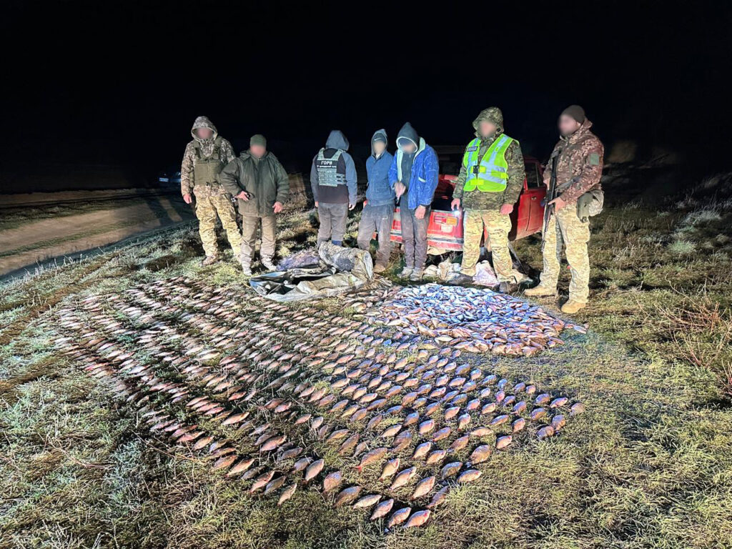 На озері Ялпуг затримали браконьєрів з уловом на понад 2 мільйони гривень