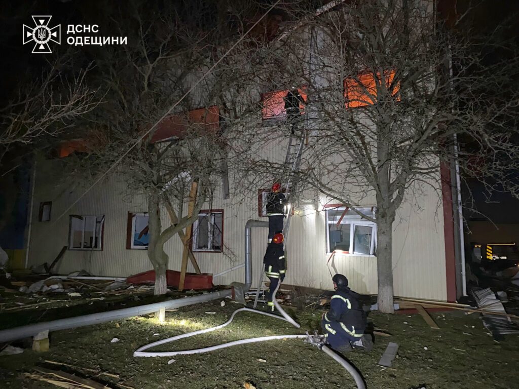 На Одещині усувають наслідки нічної атаки