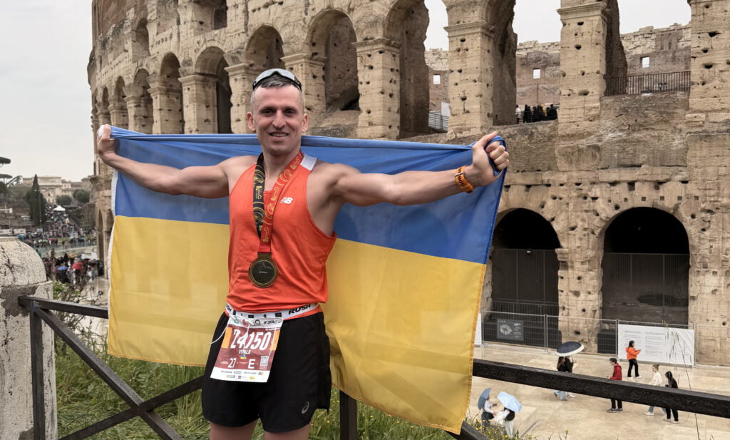 Біг, що змінив життя: як уродженець села Делень Арцизької громади Віталій Чербаджи подолав марафон у Римі