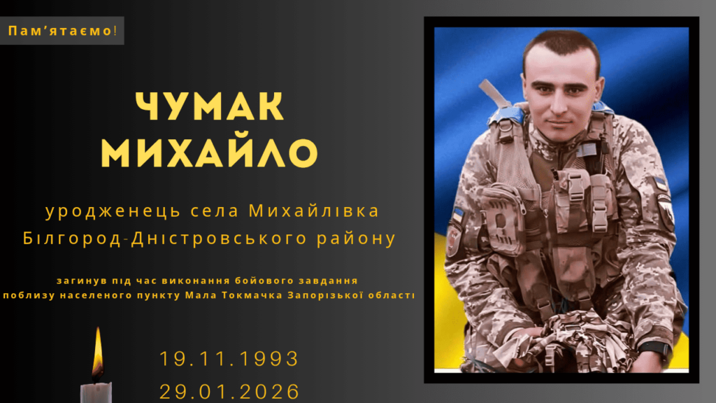 Памʼяті тих, кого вбила Росія: Чумак Михайло
