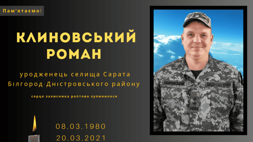 Памʼяті тих, кого вбила Росія: Клиновський Роман 