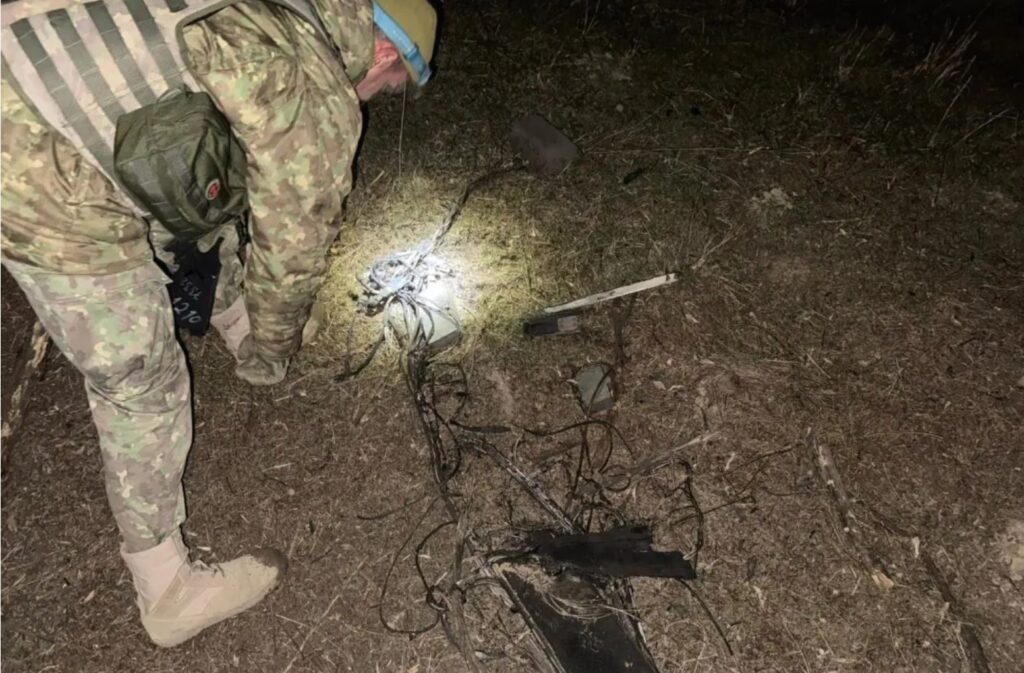 Під час нічної атаки на Ізмаїльський район беспилотник впав недалеко від румунської Тулчи