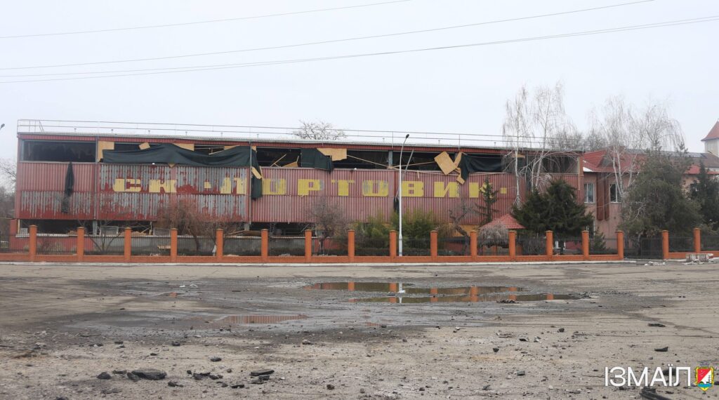 В Ізмаїлі за понад 1,1 млн грн відремонтують «Портовик», що постраждав під час останньої атаки на місто