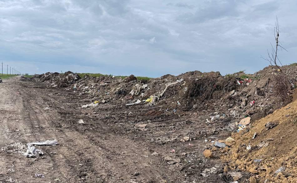 В одному з сіл Ізмаїльського району наводять лад на сміттєзвалищі