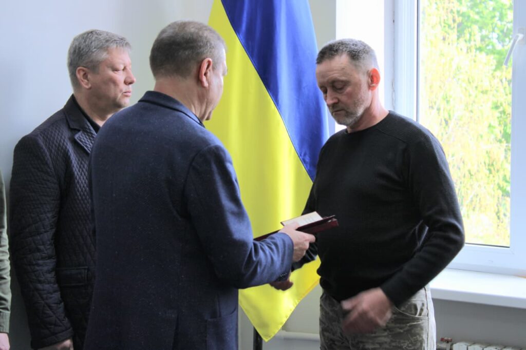 Сапер з Приморського нагороджений орденом “За мужність”