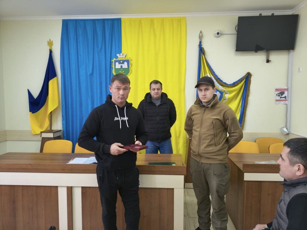 Житель Татарбунарської громади нагороджений орденом “За мужність”