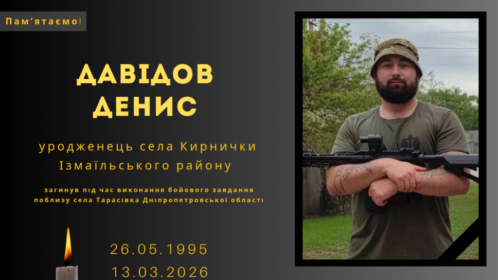 Памʼяті тих, кого вбила Росія: Давідов Денис&nbsp;