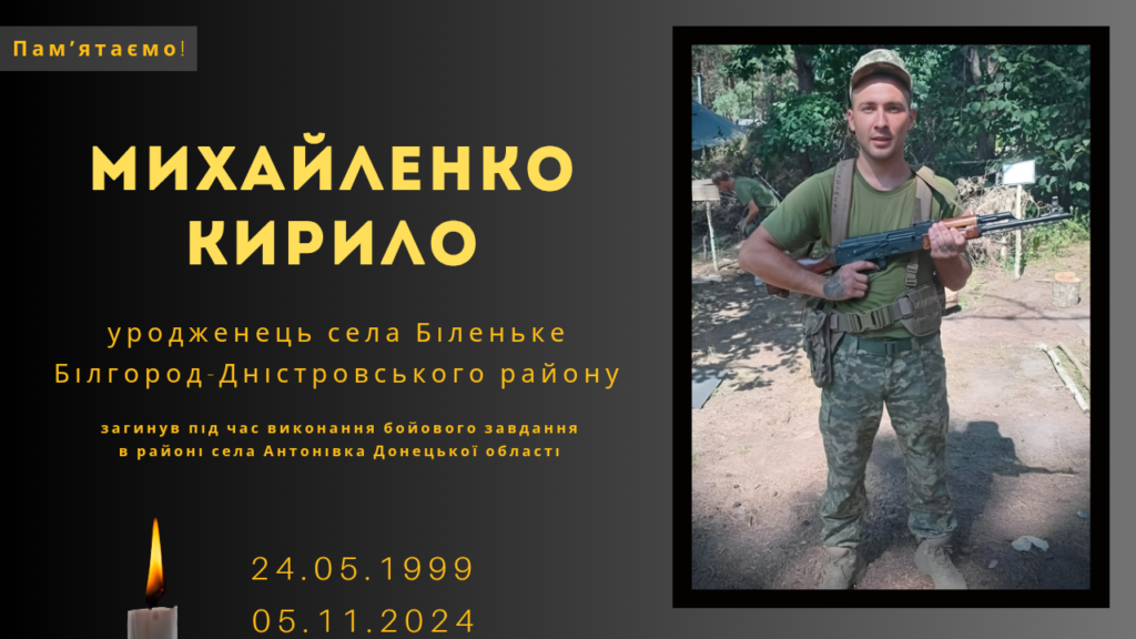 Памʼяті тих, кого вбила Росія: Михайленко Кирило&nbsp;