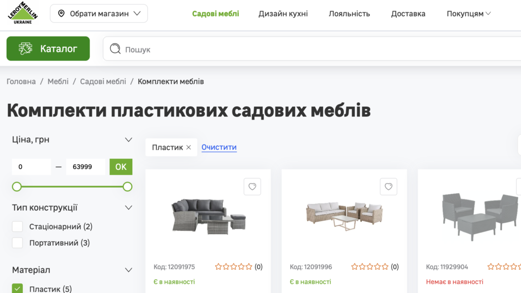 Як обрати комплект садових меблів із пластику: повний посібник