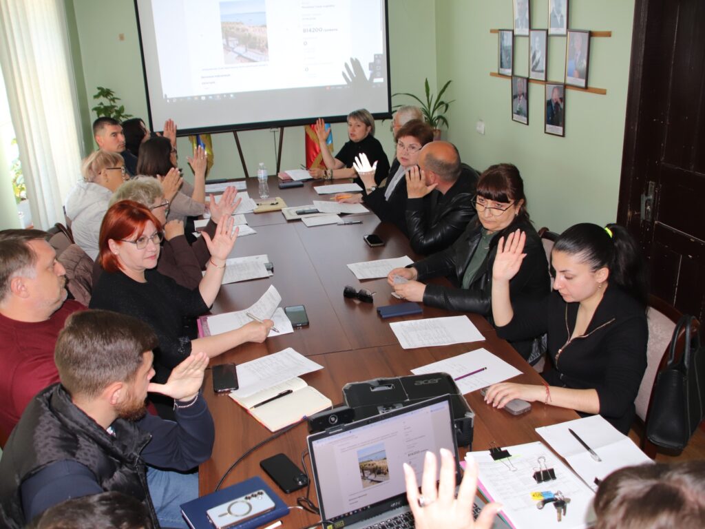 Робоча група Болградської міської ради відібрала проєкти громадського бюджету для голосування