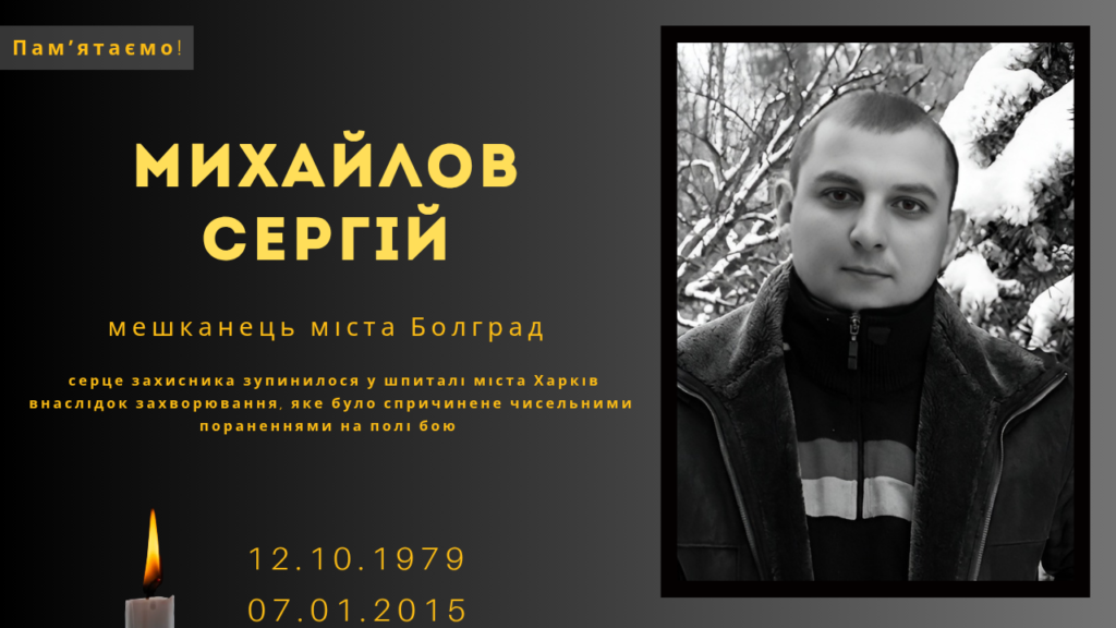 Памʼяті тих, кого вбила Росія: Михайлов Сергій