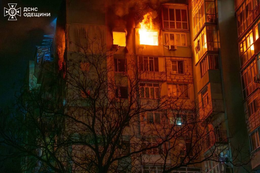 Російська армія вночі здійснила черговий обстріл півдня Одещини