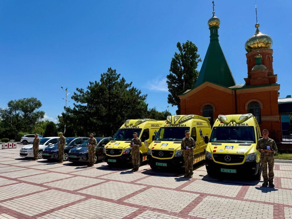 Ізмаїльські прикордонники отримали шість автомобілів від іспанського Фонду «Санта Клара»