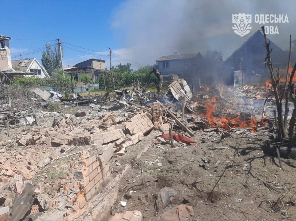 Російська ракета на півдні Одещини влучила у приватний сектор