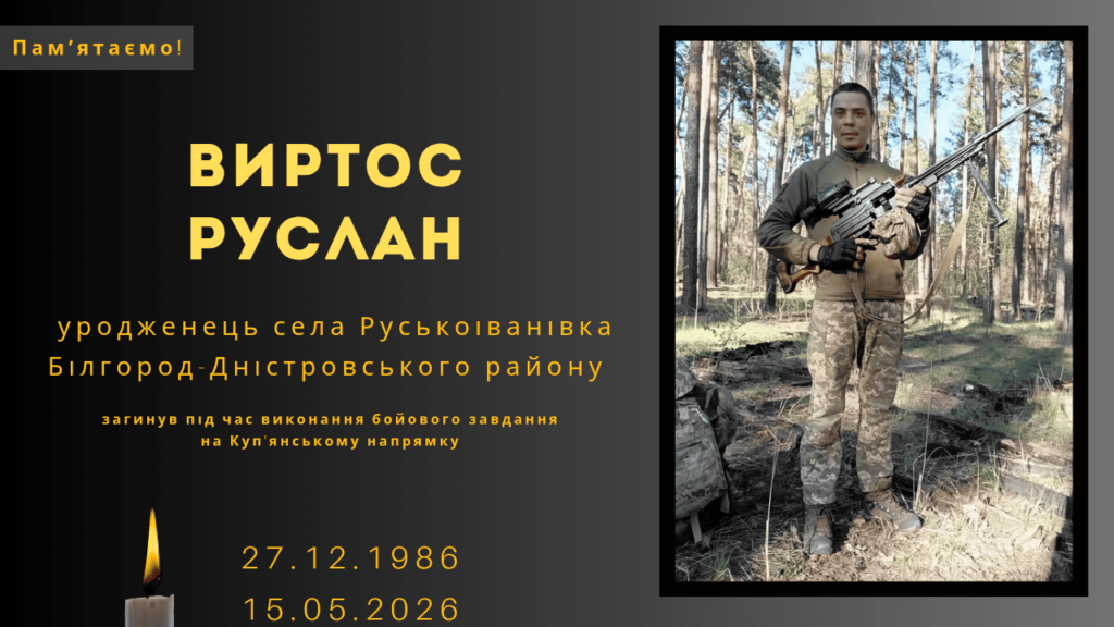 Памʼяті тих, кого вбила Росія: Виртос Руслан