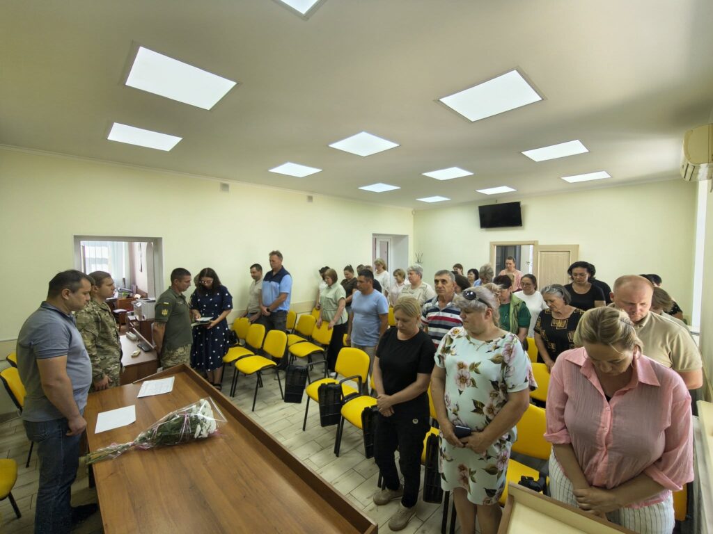 Рідним полеглих військових із Татарбунарської та Дивізійської громад вручили державні та військові нагороди