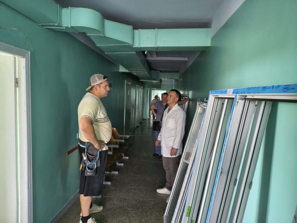 У Татарбунарській лікарні розпочали заміну вікон за підтримки міжнародних партнерів