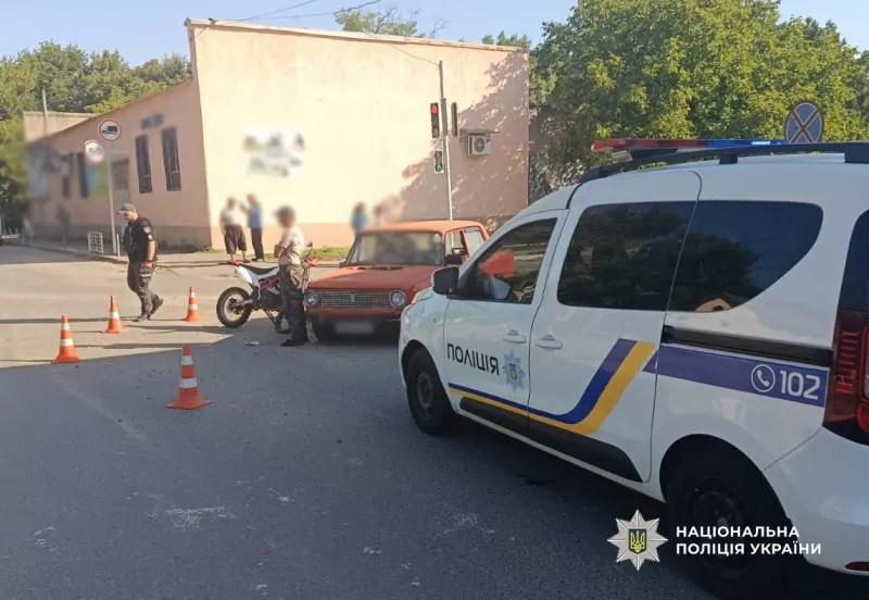 57-річний мотоцикліст постраждав у ДТП в селищі Бессарабське