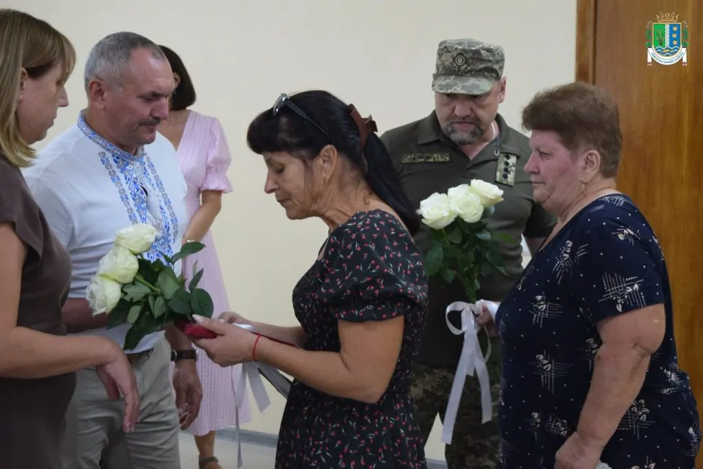 Родині загиблого захисника з Ізмаїльського району передали посмертну відзнаку