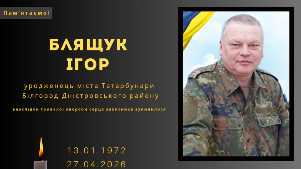 Памʼяті тих, кого вбила Росія: Блящук Ігор