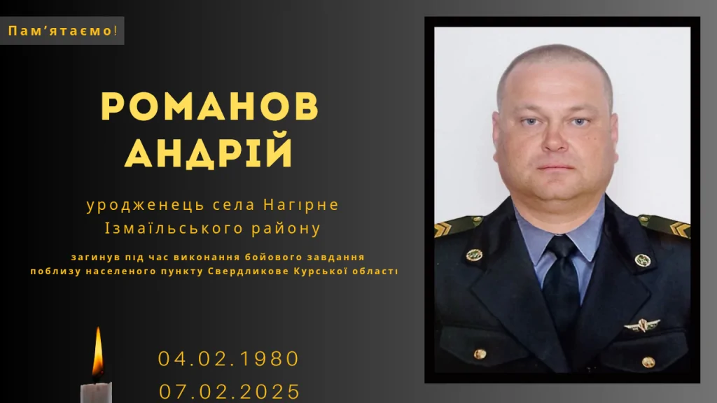 Памʼяті тих, кого вбила Росія: Романов Андрій