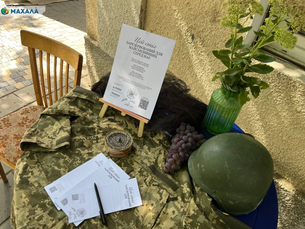 Медіа «Махала» долучилося до Всеукраїнської акції «Стіл пам’яті»