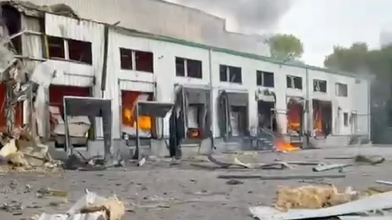 Росіяни влучили у склад з ліками в Одесі