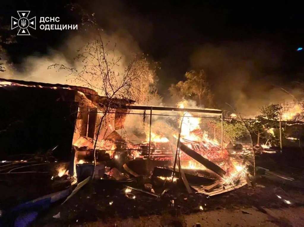 У ніч на 5 жовтня росія завдала удару по місту Вилкове 