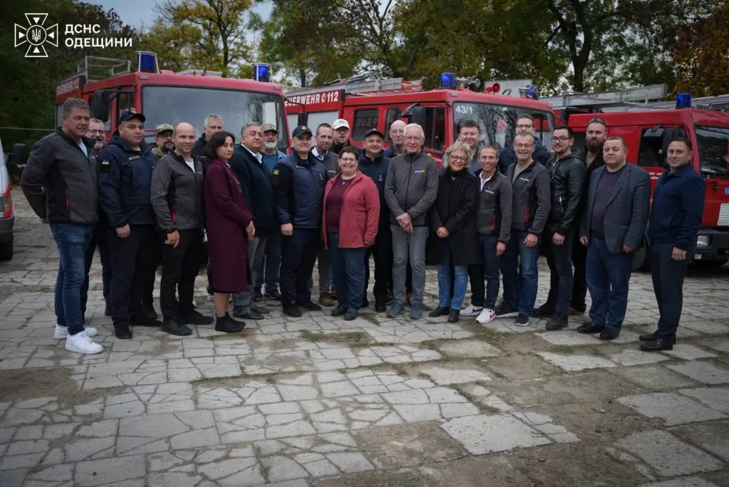 Як пожежна техніка від німецьких партнерів посилює безпеку півдня Одещини
