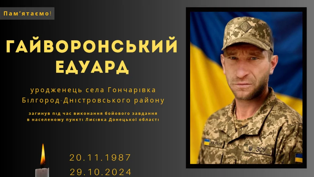 Памʼяті тих, кого вбила Росія: Гайворонський Едуард