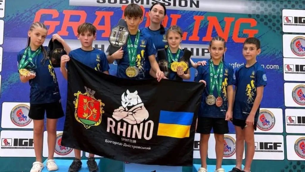 Спортсмени та спортсменки з Білгорода-Дністровського здобули медалі на чемпіонаті світу з грепплінгу