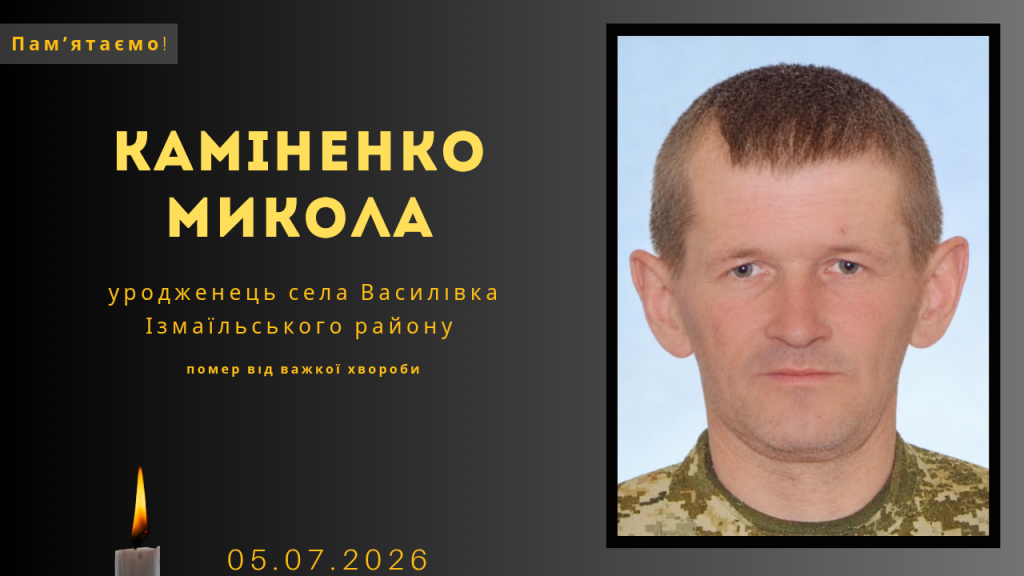 Памʼяті тих, кого вбила Росія: Каміненко Микола