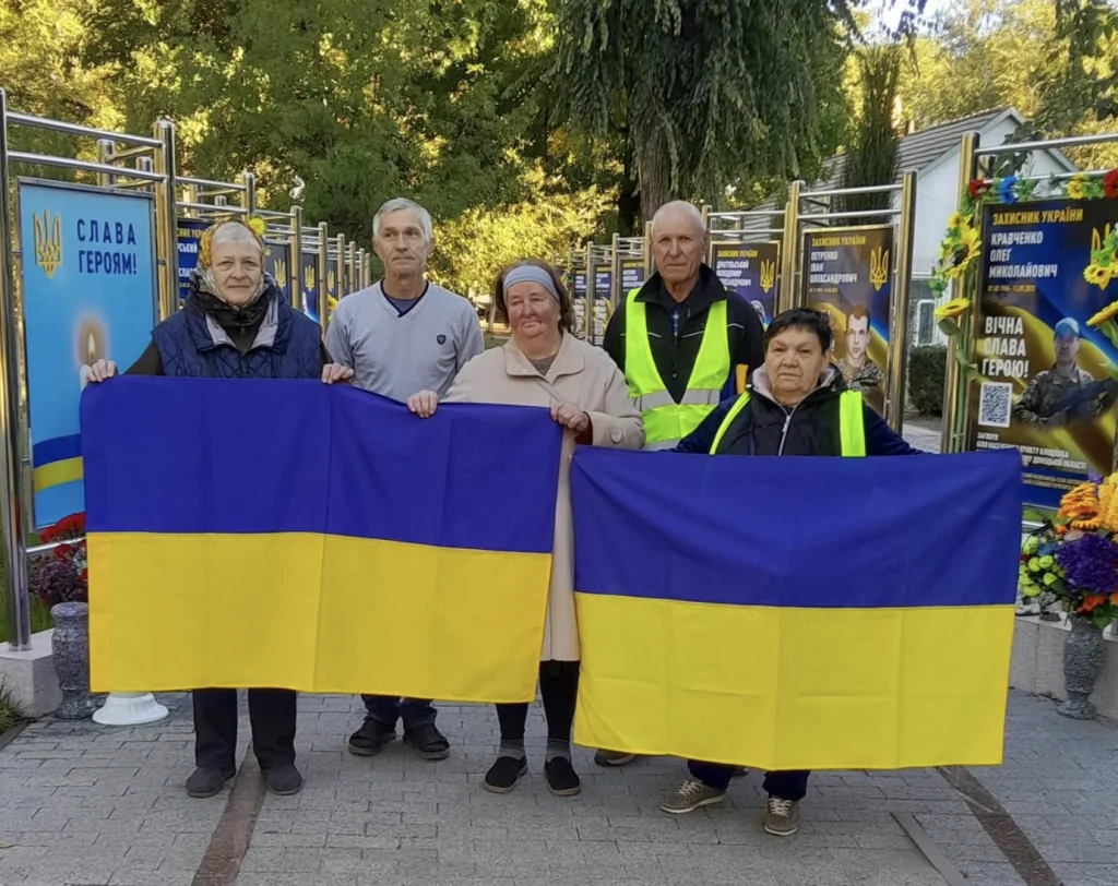 У Сараті до громадської варти доєднується все більше батьків загиблих Захисників України 