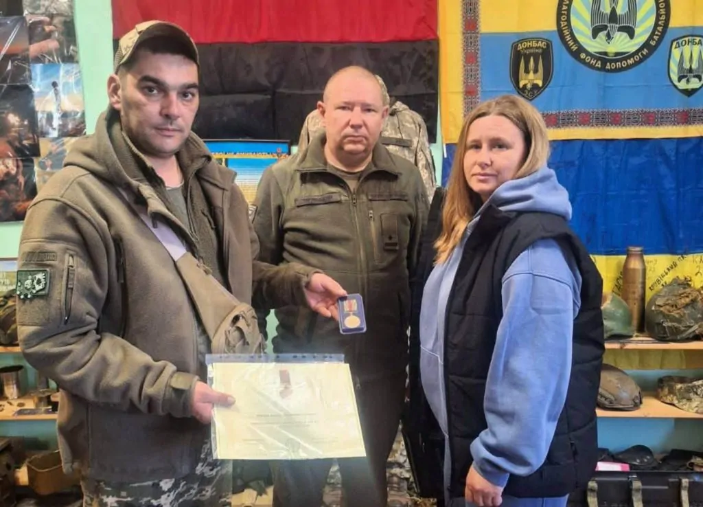 Нагороду загиблого захисника Анатолія Діденка передали до музею війни у місті Кілія